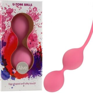 Bile Vaginale Kegel U-Tone 35 mm Roz Alive