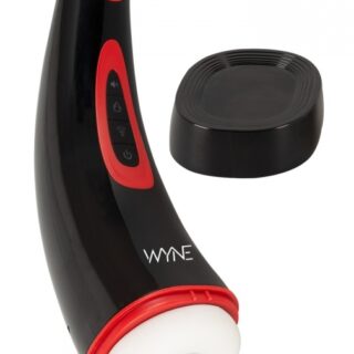 Masturbator Wyne 03, Vibrating, Sucking, Warming & Moaning, TPE, Alb, 26.2 cm