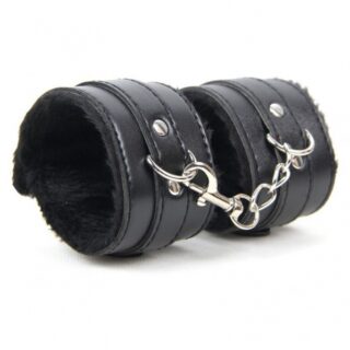 Catuse pentru Maini Fluffy Fur, Negru