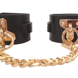 Catuse pentru Maini Luxury, Negru/Auriu