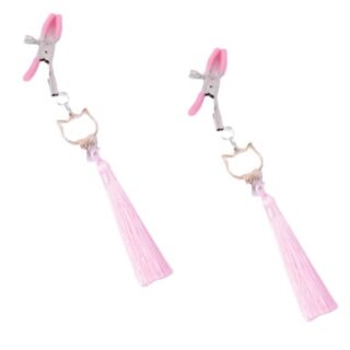 Clame Sfarcuri cu Ciucuri Roz