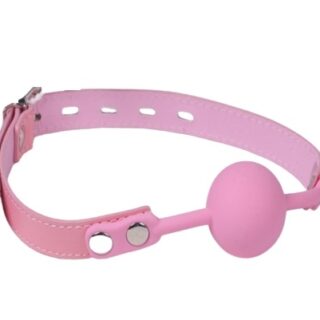 Calus Glamour cu Bila din Silicon, Roz