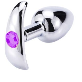 Dop Anal Metalic Small Anchor Base Cristal Mov 7 cm