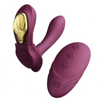 Vibrator Wearable Aya, Remote&Bluetooth Control, 8 Moduri Vibratii, Fixare Magnetica