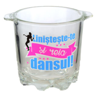 Frapiera gheata din sticla in cutie decorativa – Linisteste-te si reia dansul!