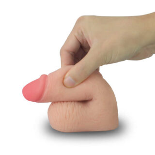 Dildo Realist Wearing Skinlike Limpy Cock 13.9 cm