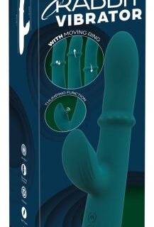 Thumping Rabbit Vibrator with Moving Ring (27.7cm)