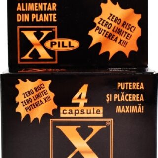 Stimulent Sexual Barbati X-PILL 4 Capsule