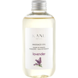 Ulei de masaj cu Lavandă și Lemn de Santal – 200 ml
