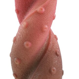 Dildo No.3 Silicon Lichid, Maro -  21.5 cm