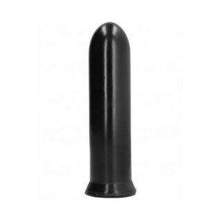 Dildo All Black PVC Negru 19 cm