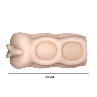 Masturbator Realistic Sense cu Vibratii, Multispeed