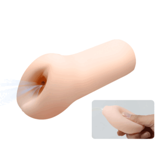 Masturbator Sucking Marcia, TPR, Natural, 14.5 cm