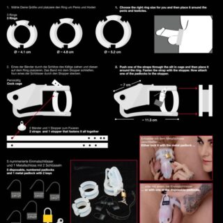 Cock Cage Set 15 pcs.