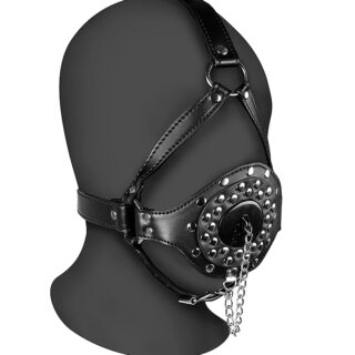 Calus Open Mouth Head Harness cu Dop