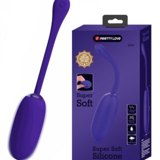 Ou Vibrator Julius, 12 Moduri Vibratii, Silicon, USB, Violet