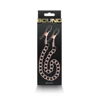 Bound - Nipple Clamps  - Rose Gold