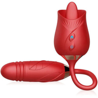 Vibrator  dublu -Red #2
