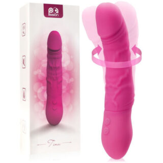 Vibrator Silicon roz Rotativ/Vibrații