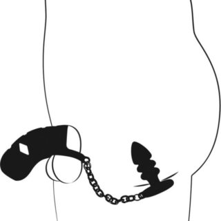 Cock Cage with Butt Plug