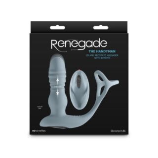 Vibrator Prostată cu Inel Renegade  – 6 viteze & 8 funcții