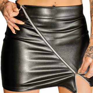 Fusta Sexy Noir Handmade