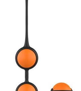 Bile Vaginale BlacK, Orange - 20 cm