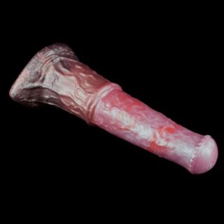 Dildo Silicon Lichid Roz - 28 cm