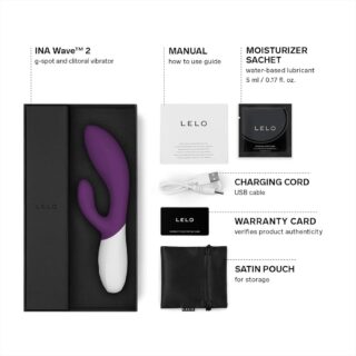 Vibrator Lelo INA Wave 2 Plum