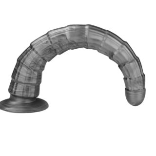 Vibrator King Sized LoveToyArgintiu - 37 cm