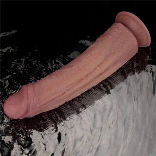 Vibrator Realist Power Cock Dubla Densitate-26.7 cm