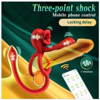 Inel de Penis Bluetooth Anal,Punctul G ,Cuplu