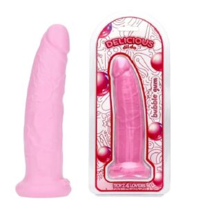 Dildo Realist Parfumat  Aroma Guma de Mestecat - 19.5 cm