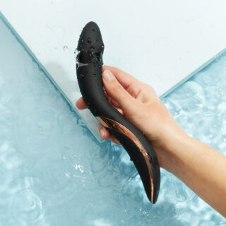 Vibrator Rrrolling Explosion G-Spot,Negru- 22 cm