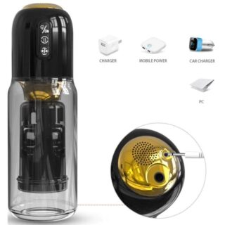 Masturbator Alden, 8 Moduri Rotatii, 3 Moduri Suctiune